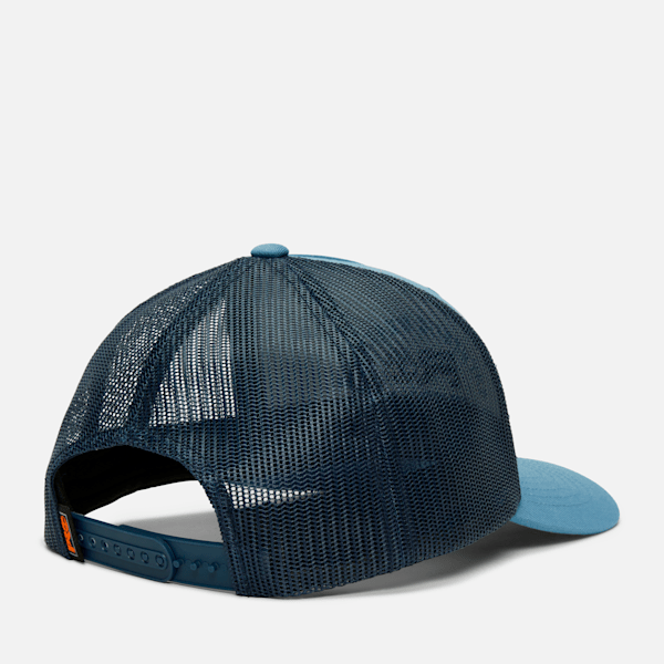 Ｔｉｍｂｅｒｌａｎｄ DENIM　CAP USA製 Denim Cap With Faux Suede Brim
