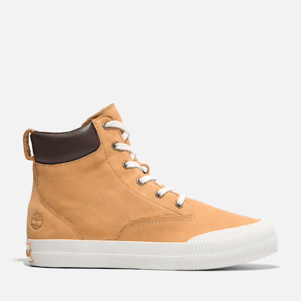 Timberland Women s Skyla Bay 2.0 High Top Lace Up Sneaker in Wheat nubuck