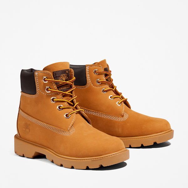 Youth Timberland® Classic 6-Inch Waterproof Boots - Wheat