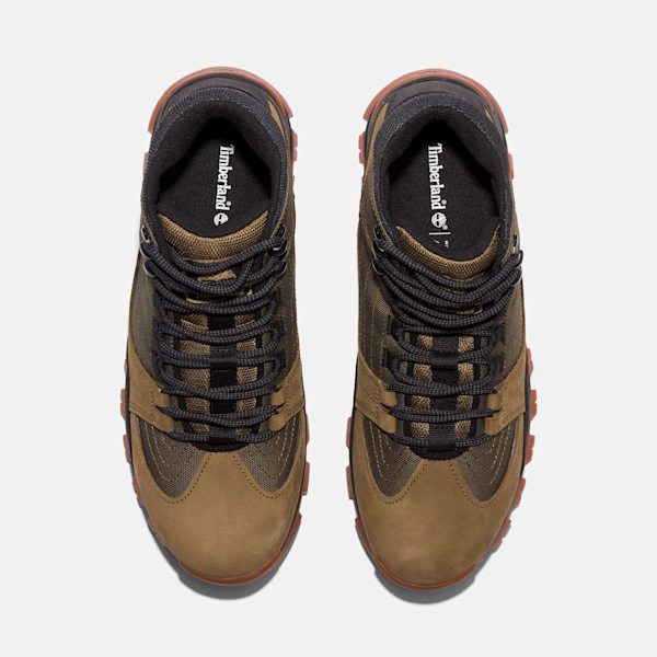 Men's Mt. Maddsen Mid Lace-Up Hiking Boots - Olive Nubuck