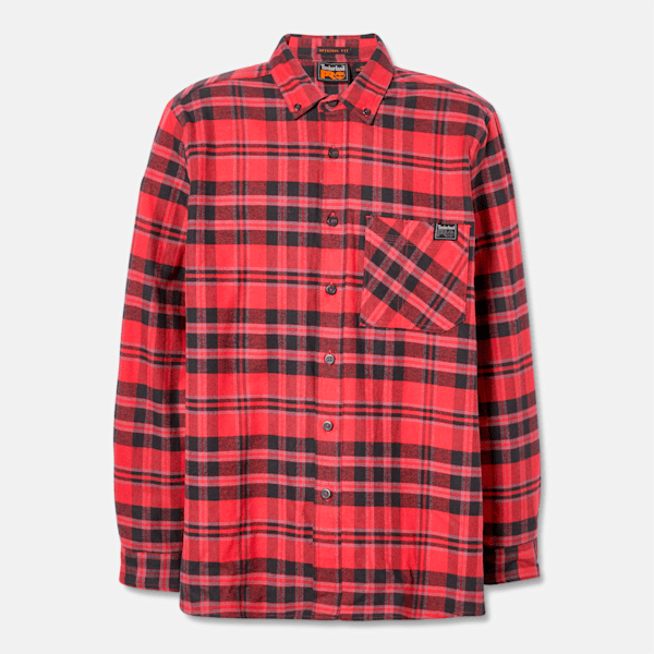 Men's Timberland PRO® Woodfort Midweight Flannel Shirt