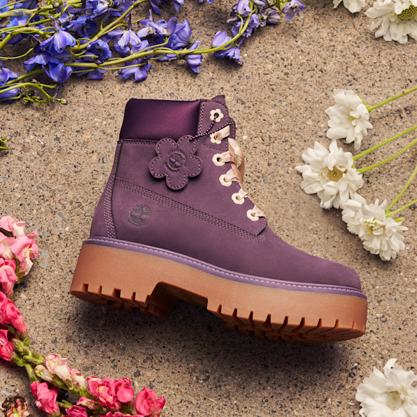 Timberland mauve boots shops