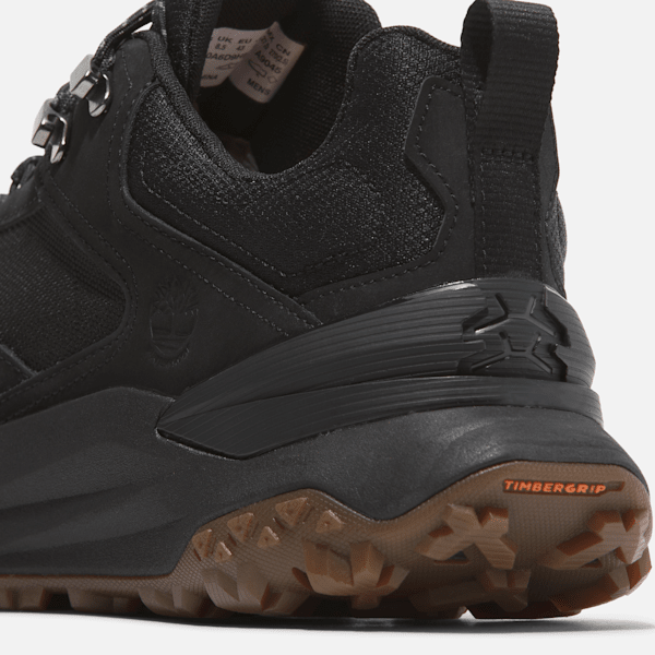 Men's Motion Access Low Laced Waterproof Sneakers - Black