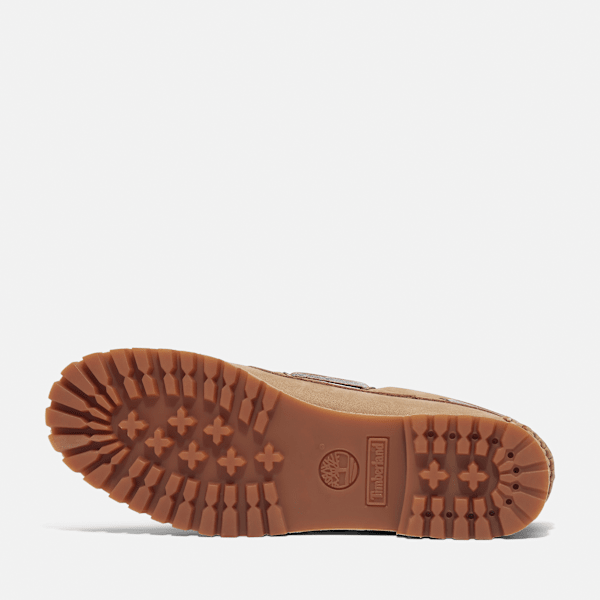 Women's Noreen 3-Eye Lug Handsewn Boat Shoes - Beige Women's Noreen 3-Eye Lug Handsewn Boat Shoes - Beige