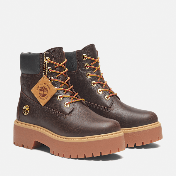 【2024年】お歳暮ギフト 6-Inch Espresso Street Stone Women's Lace-Up Boot Waterproof 小物