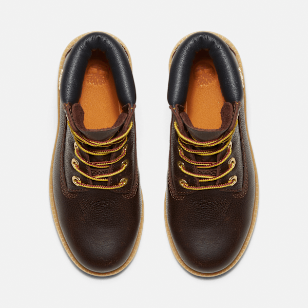 Junior Timberland® Premium Espresso 6-Inch Lace-Up Waterproof Boot - Main Image