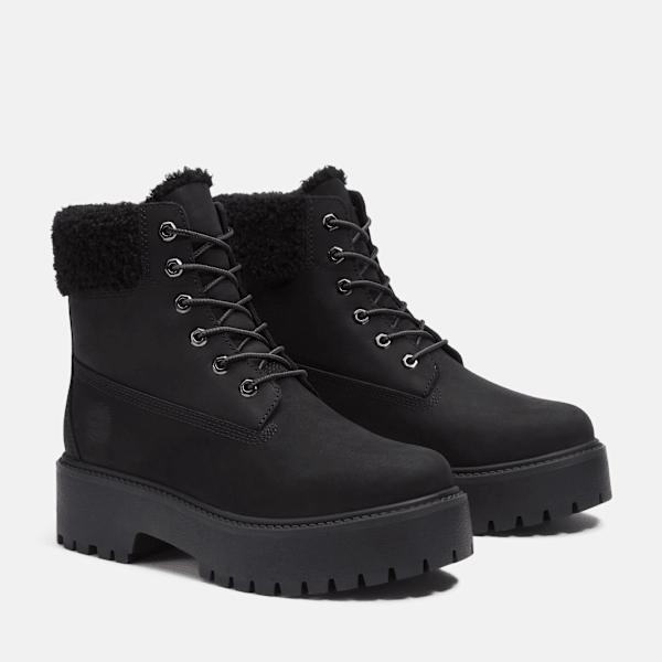 ■Timberland■ Vibe2Band Slad Black TB0A2CET0151 Womens-Stone-Street-WarmLined-