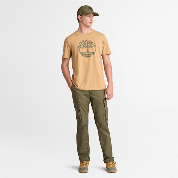 Men's Northwood Floral Tree Logo Short-Sleeve T-Shirt