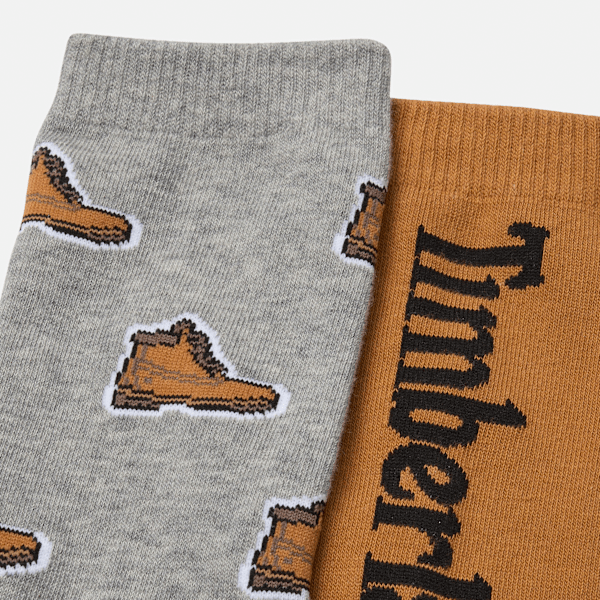 2-Pack Timberland® All Over Print Crew Sock