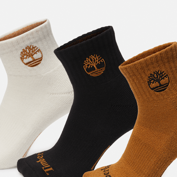 Newmarket 3-Pack Half Cushion Quarter Sock
