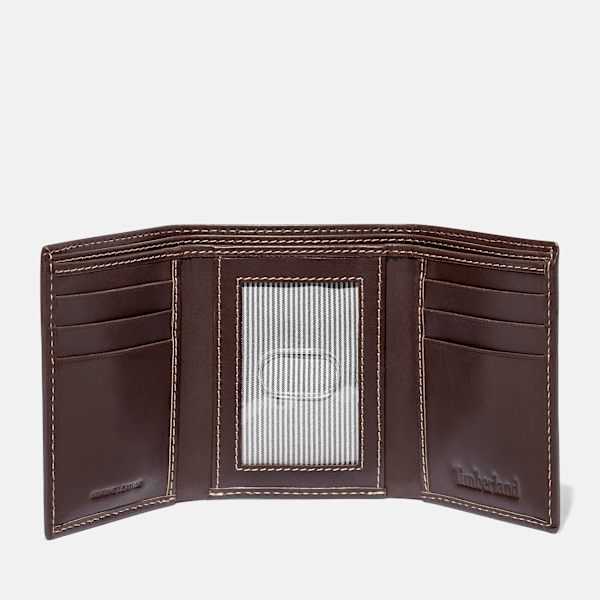 Men's Durham Leather Trifold Wallet
