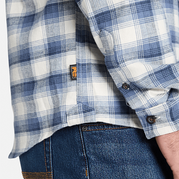 Men's Timberland PRO® Woodfort Lightweight Flannel Flex Shirt