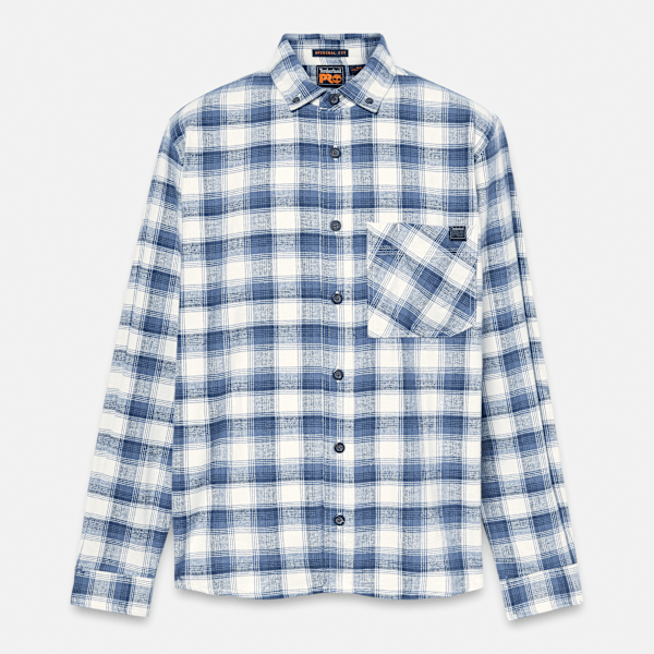 Men's Timberland PRO® Woodfort Lightweight Flannel Flex Shirt
