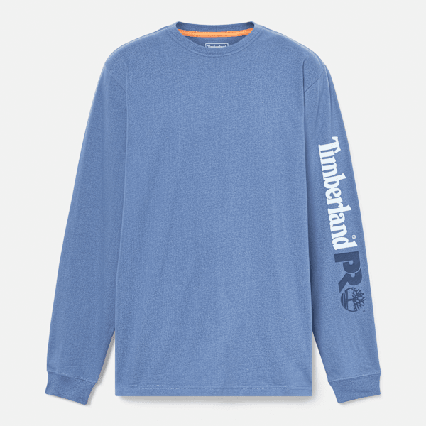 【Timberland】 ★ Graphic Long Sleeve ★ Black Timberland Men's Black Graphic Long Sleeve Crew T-Shirt - S
