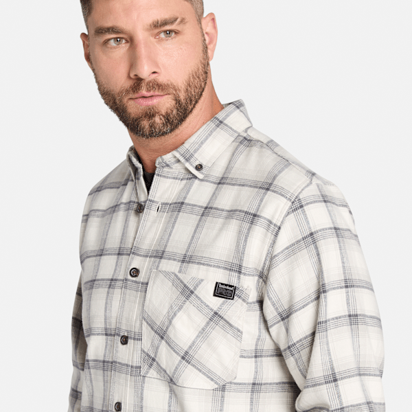 Men's Timberland PRO® Woodfort Lightweight Flannel Flex Shirt