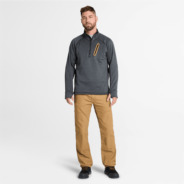 Timberland ティンバーランド ハーフジップ バックプリント