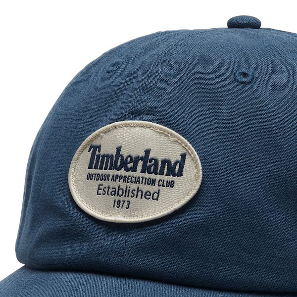 Ｔｉｍｂｅｒｌａｎｄ DENIM　CAP USA製 Denim Cap With Faux Suede Brim