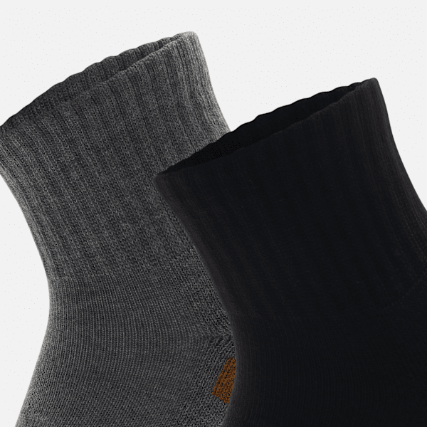 Richford 2-Pack Half-Cushion Quarter Crew Sock.