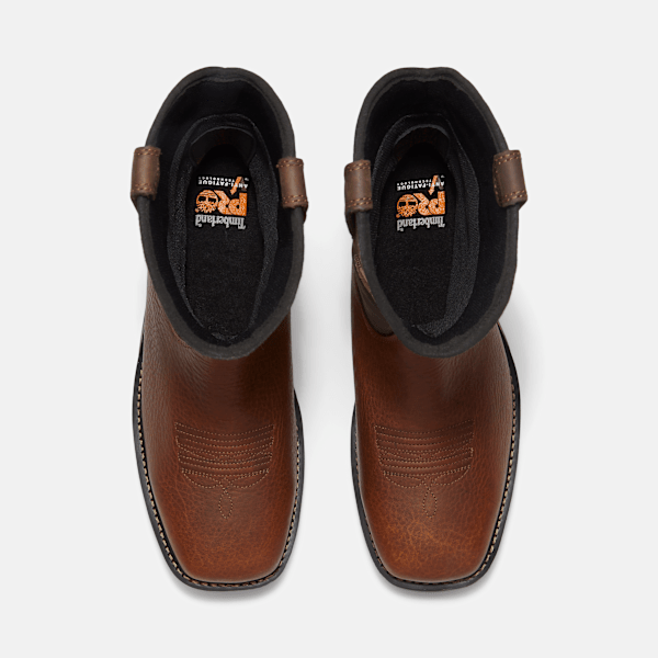 Men's True Grit Live Free or Die Pull-On Soft Toe Waterproof Work Boot