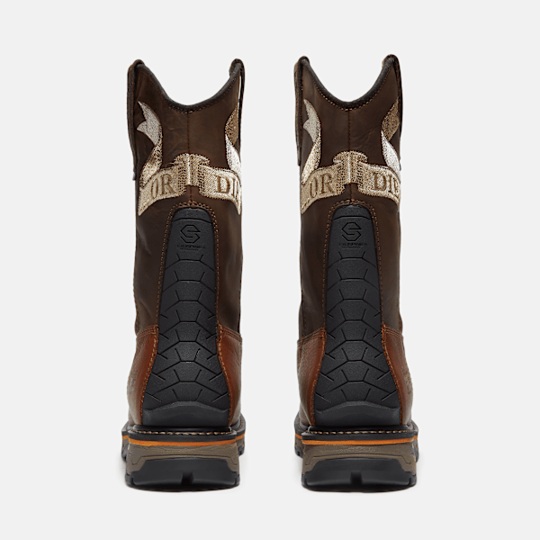 Men's True Grit Live Free or Die Pull-On Soft Toe Waterproof Work Boot