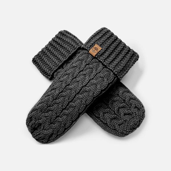 Cable Mitten