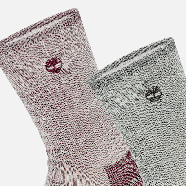 Men’s Timberland® 2-Pack Kittery Full Cushion Boot Crew Sock