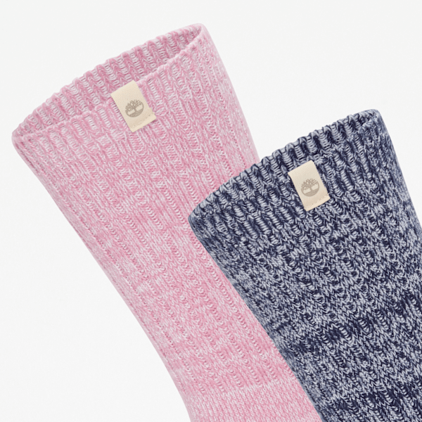 Women's Timberland® 2-Pack Cozy Boot Crew Sock
