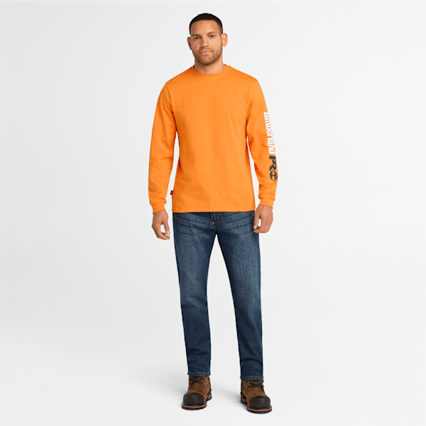 Men's Timberland PRO® Core Logo Long-Sleeve T-Shirt