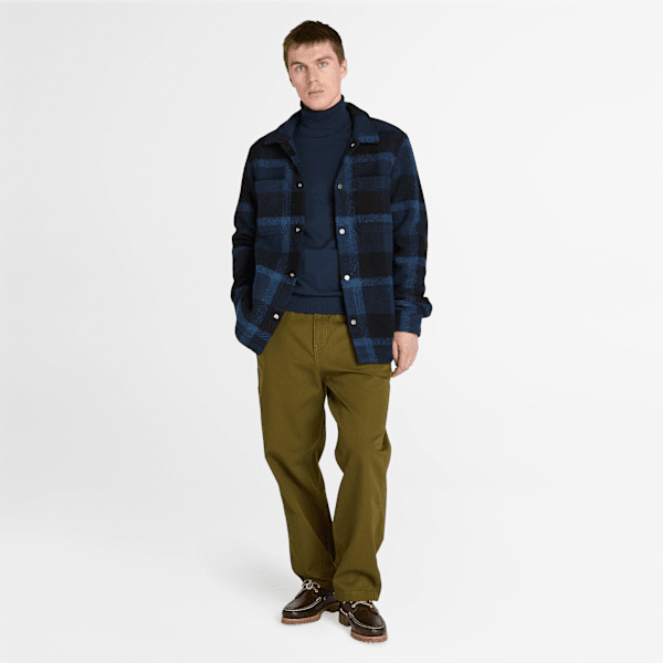 Men's Wool Blend Shacket