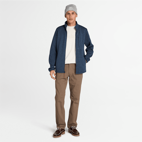 Men's Melange Fleece Jacket