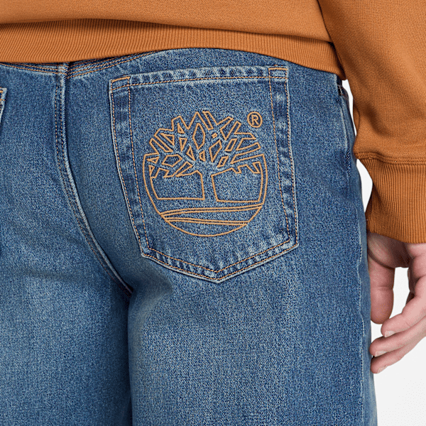 Men's Sandown Embroidered Denim Pant