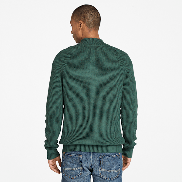 ロンハーマン コットンZIPUP ニット Men's Williams River Textured Quarter-Zip Sweater