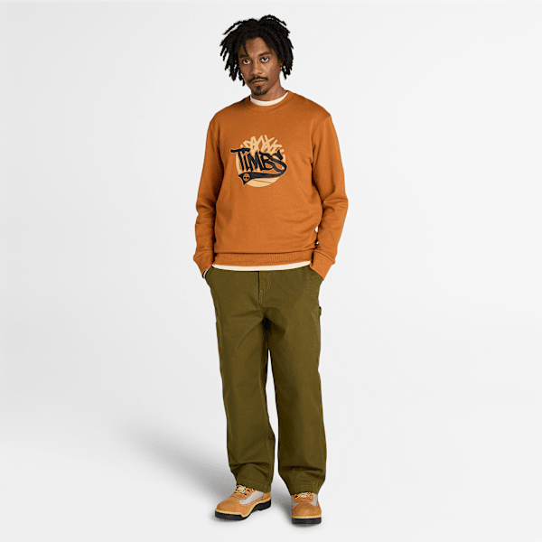 Men's Graphic Crewneck Sweatshirt