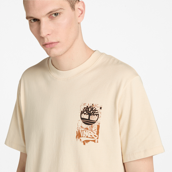 Men's Timberland® Brand Carrier Slogan Back Graphic T-Shirt