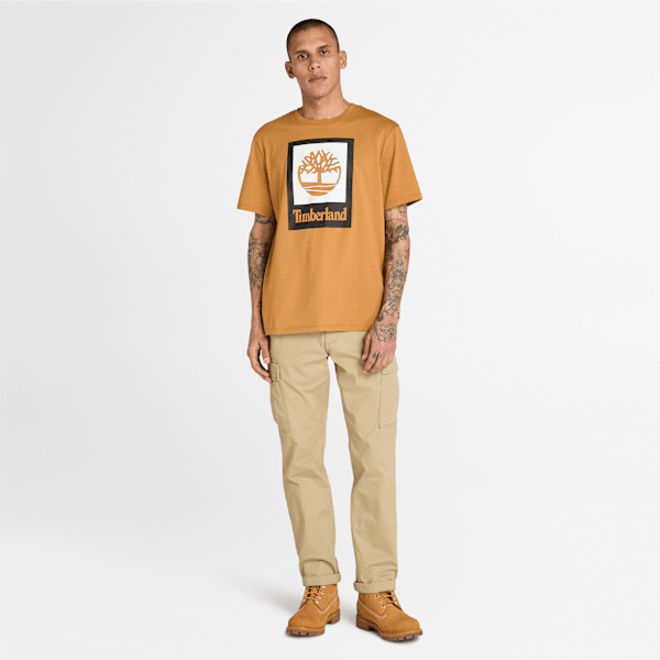 Square Stack Logo Short-Sleeve T-Shirt
