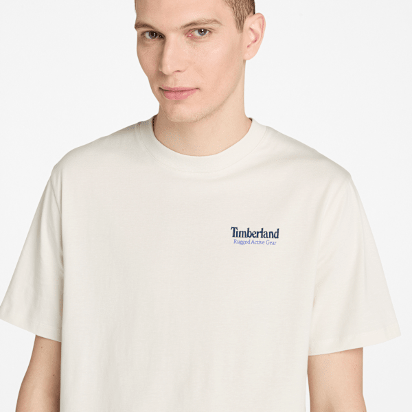 Men's Rugged Active Gear Back Graphic T-Shirt