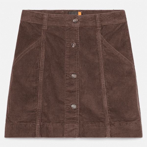 Women's Washed Corduroy Skirt