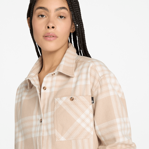 Women's Midweight Flannel Pocket Shirt