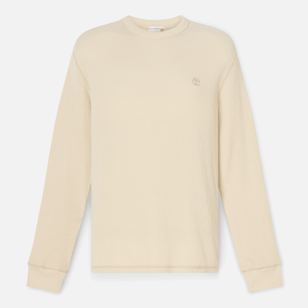 Men's Wharf River Waffle Long-Sleeve Polo Shirt