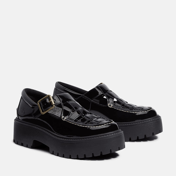 Womens-Patent-Leather-Stone-