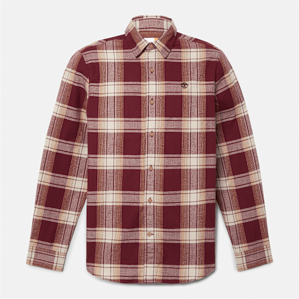 Men's Herringbone Flannel Check Shirt