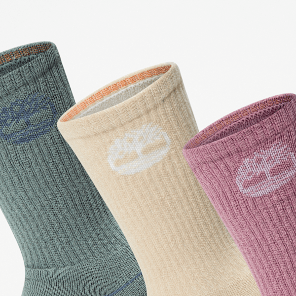 Women's Bowden 3-Pack Full Cushion Crew Sock