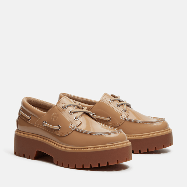 Women's Stone Street Platform Boat Shoe