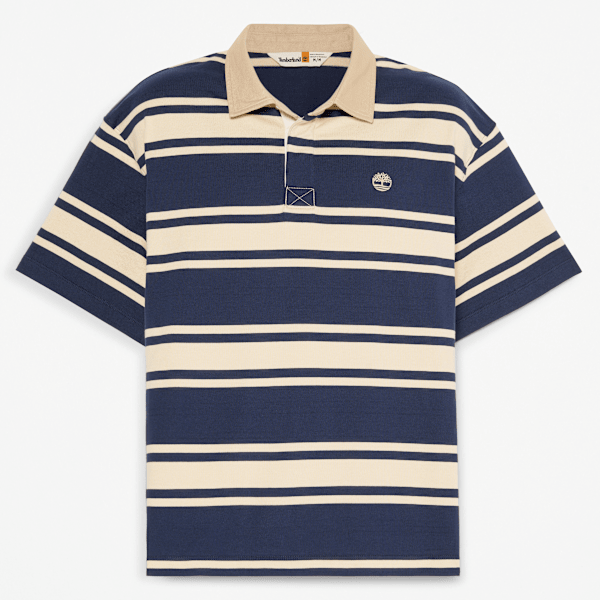 Striped-ShortSleeve-Rugby-Polo