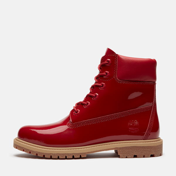 Women's Patent Leather Premium 6-Inch Waterproof Boot