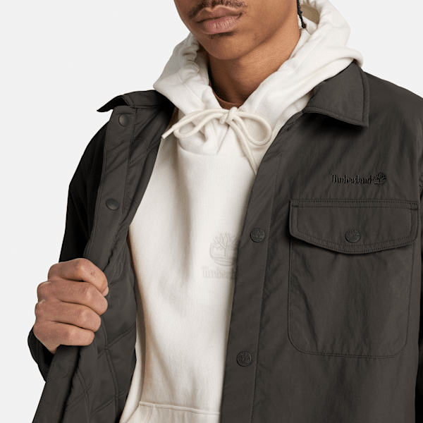Men's Water Repellent Insulated Shacket