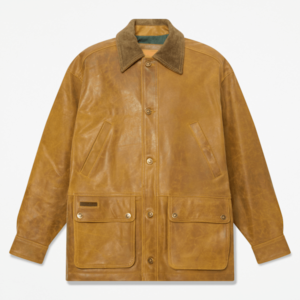 ジャケット・アウター Timberland / leather shirts Men's Wenham Leather Field Coat