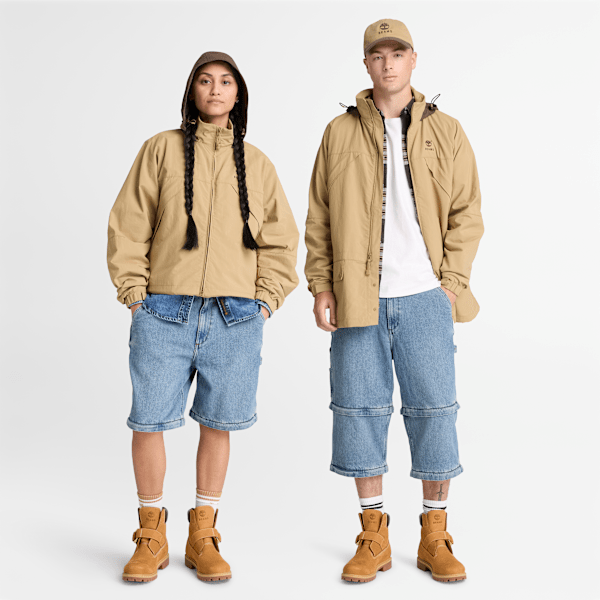 Timberland® x BEAMS Nylon Zip Up Convertible Jacket