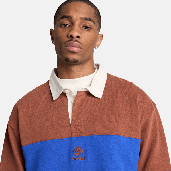 Men's Rugby Polo Sweatshirt