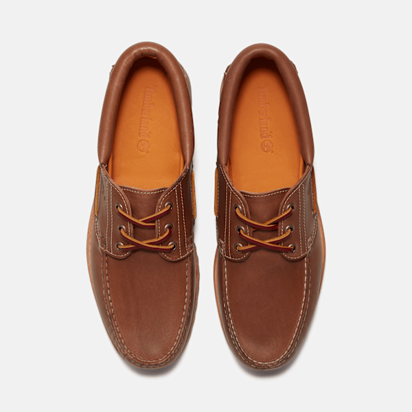 Men's Timberland® Authentic 3-Eye Lug Handsewn Boat Shoe